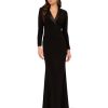 Women's Tuxedo Long Dress