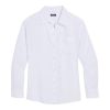 Women's Linen Relaxed Button Down
