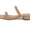 Women's Nestar Braided Low Block Heel Sandal +Memory Foam