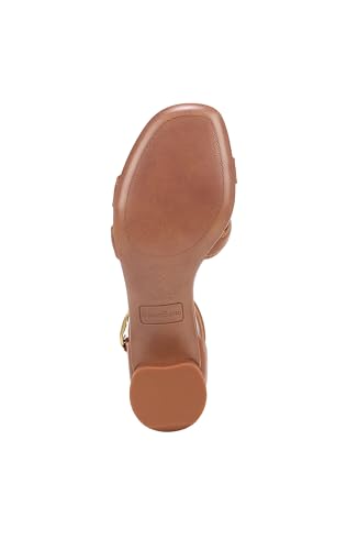 Women's Nora Ankle Strap Low Block Heel Sandal Heeled