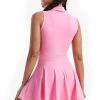 Cute Golf Tennis Dress Workout Athletic Dresses for Women with Shorts Pockets 2 Piece Sets Outfits Summer Clothes