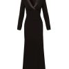 Women's Tuxedo Long Dress