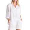 Women's Linen Relaxed Button Down