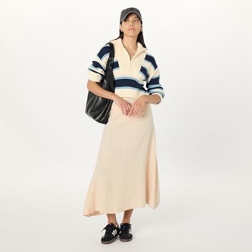 Women's Standard Sicily Linen Midi Skirt