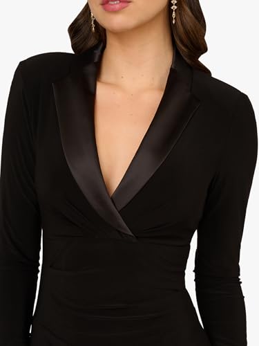 Women's Tuxedo Long Dress