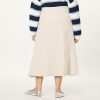 Women's Standard Sicily Linen Midi Skirt