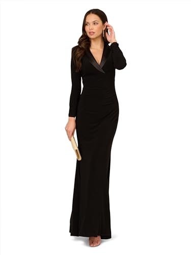 Women's Tuxedo Long Dress