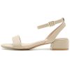 Women's Open Toe Ankle Strap Low Block Chunky Heels Sandals Party Dress Summer Shoes