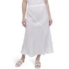 Women's Lightweight Linen Midi Skirt