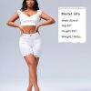 Women’s Casual Summer Ripped High Waisted Shorts Stretch Distressed Frayed Raw Hem Jean Shorts