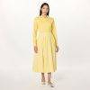 Women's Arlo Voluminous Cotton Poplin Midi Skirt
