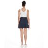 17" Women's Premium Cooling Silky Tech Nylon Athletic Skort with Pockets for Golf Tennis Workout and Casual Wear