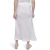 Women's Lightweight Linen Midi Skirt