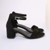 Women's 2.5 Inch Low Heel Ankle Strap Dressy Sandals 301