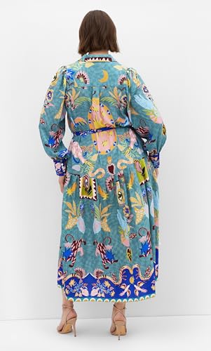 Women's Plus Size Dress-Calista Maxi