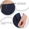 17" Women's Premium Cooling Silky Tech Nylon Athletic Skort with Pockets for Golf Tennis Workout and Casual Wear