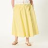 Women's Arlo Voluminous Cotton Poplin Midi Skirt