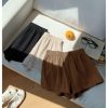 Women's 3 Pack Linen Shorts Summer Lounge Sleep Pajama Boxer Shorts