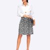 Women's 20" Knee Length Skorts Skirts UPF50+ Athletic Tennis Golf Skirt for Women Casual Summer Skirts