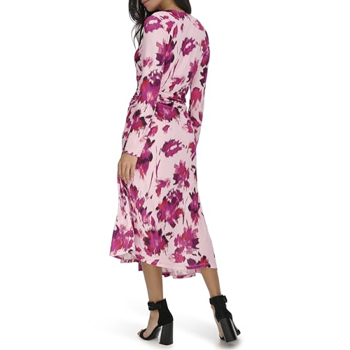 Women's Printed Long Sleeve Dress