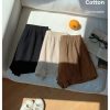 Women's 3 Pack Linen Shorts Summer Lounge Sleep Pajama Boxer Shorts