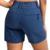 Women's 5" Hiking Golf Shorts with Pockets High Waist Stretch Cargo Short Shorts for Women Casual Summer